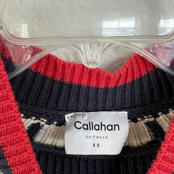 Callahan Jeanna Fair Isle Sweater Size XS - Picture 6 of 8